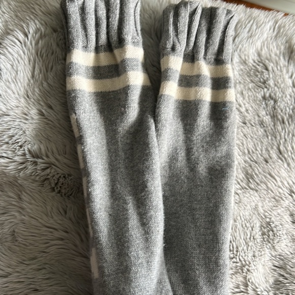 RARE EUC Vintage Victoria’s Secret PINK Knee High Sweater Sock Boots - Picture 4 of 8